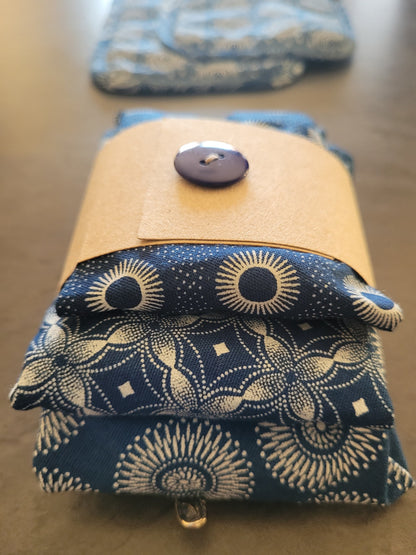 Elasticated Shweshwe Fabric Bowl Cover Set | The Heritage Wrap