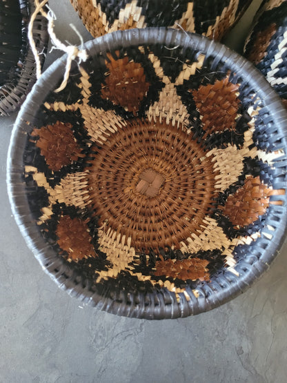 Poems of the Weaver: Handwoven Geometric Petite Basket