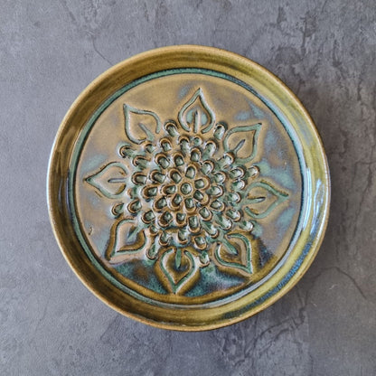 Sunflower Ceramic Grating Plate