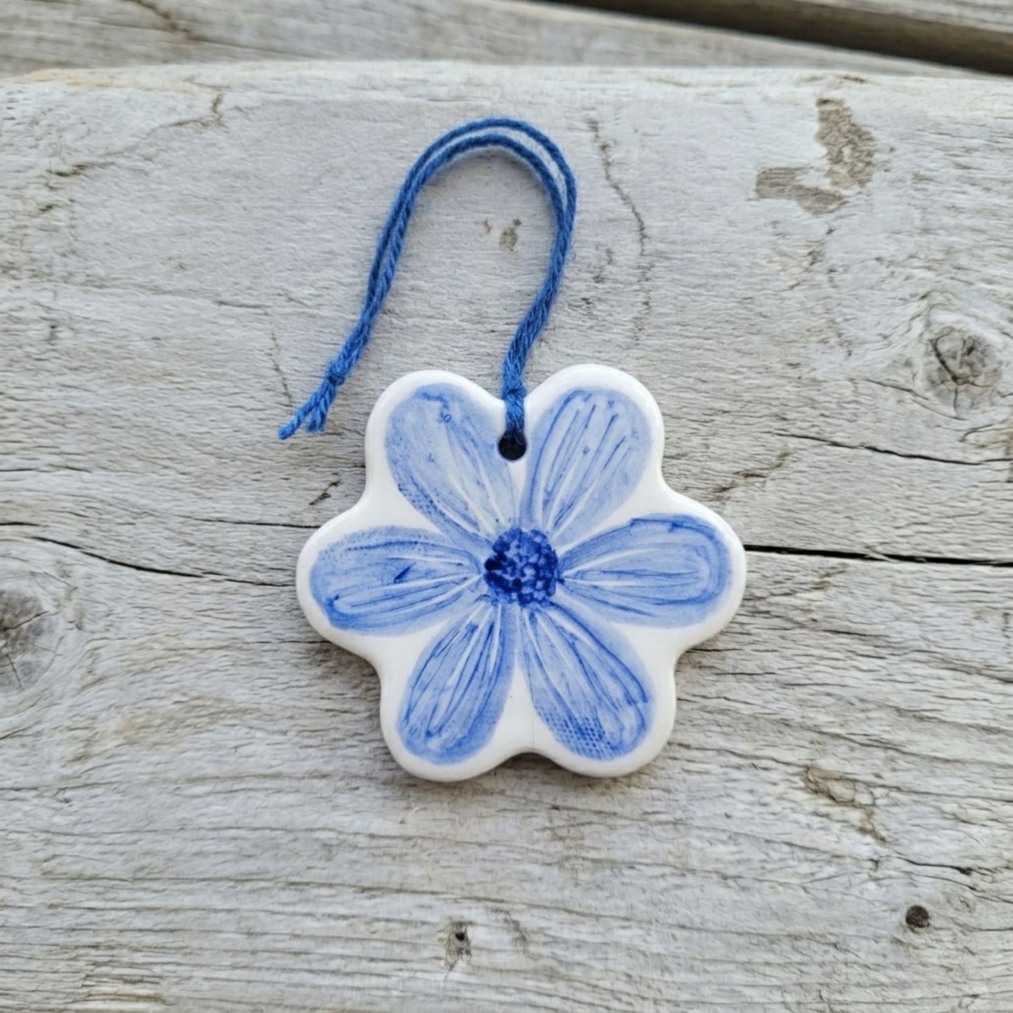 Hand-Painted Ceramic Hanging Ornaments | Artisanal Charms