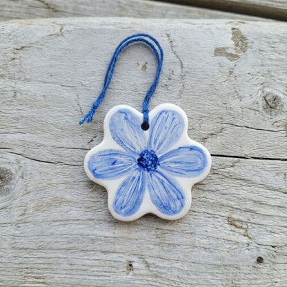 Hand-Painted Ceramic Hanging Ornaments | Artisanal Charms