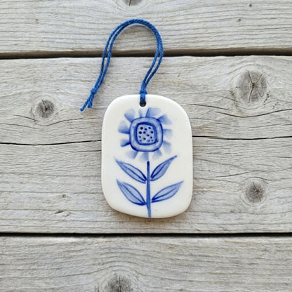 Hand-Painted Ceramic Hanging Ornaments | Artisanal Charms