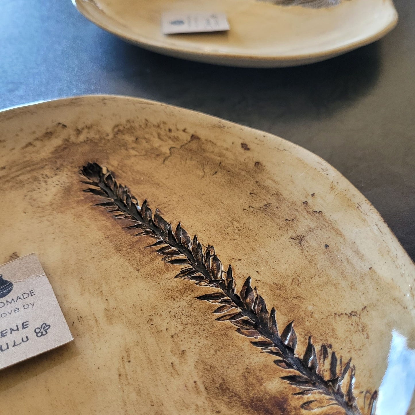 Earth & Ash Botanical Side Plates | Set of 2