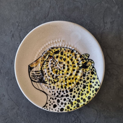 Hand-Painted Artisanal Ceramic Grater Plate | The African Heritage Collection