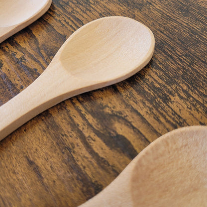 Hand-Carved Wooden Spoons | Set of 4