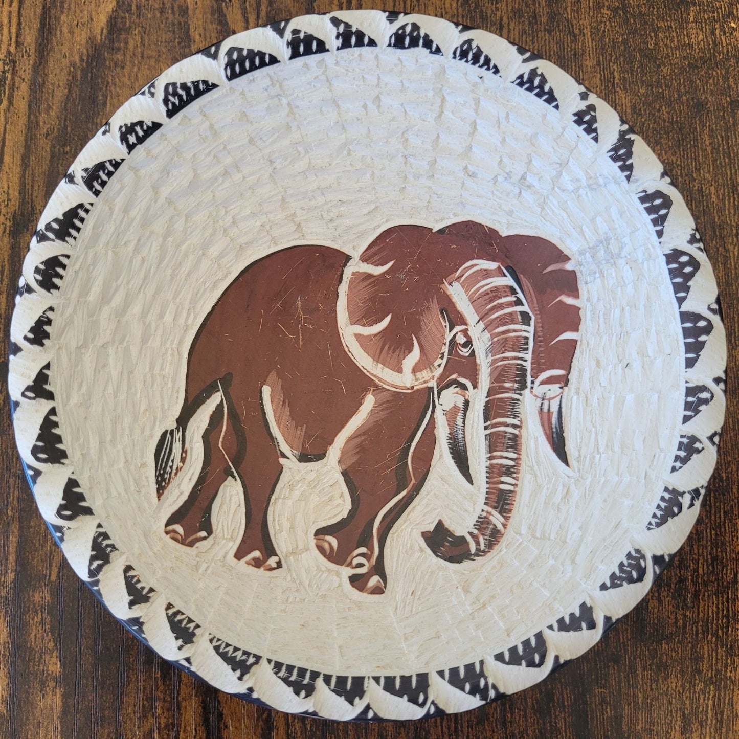 Elephant Ceramic Serving Bowl (Small) | The Gentle Giant