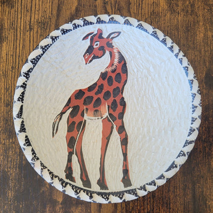 Giraffe Ceramic Serving Bowl (Small) | The Tall Traveler