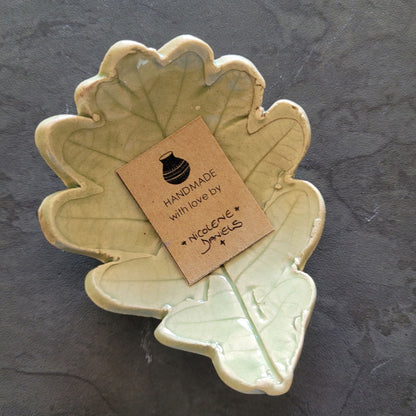Green Leaf Trinket Tray | The Sage Foliage