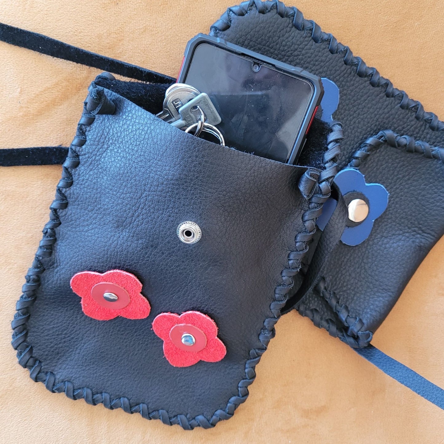 Leather Crossbody Pouch | The Petal Whip