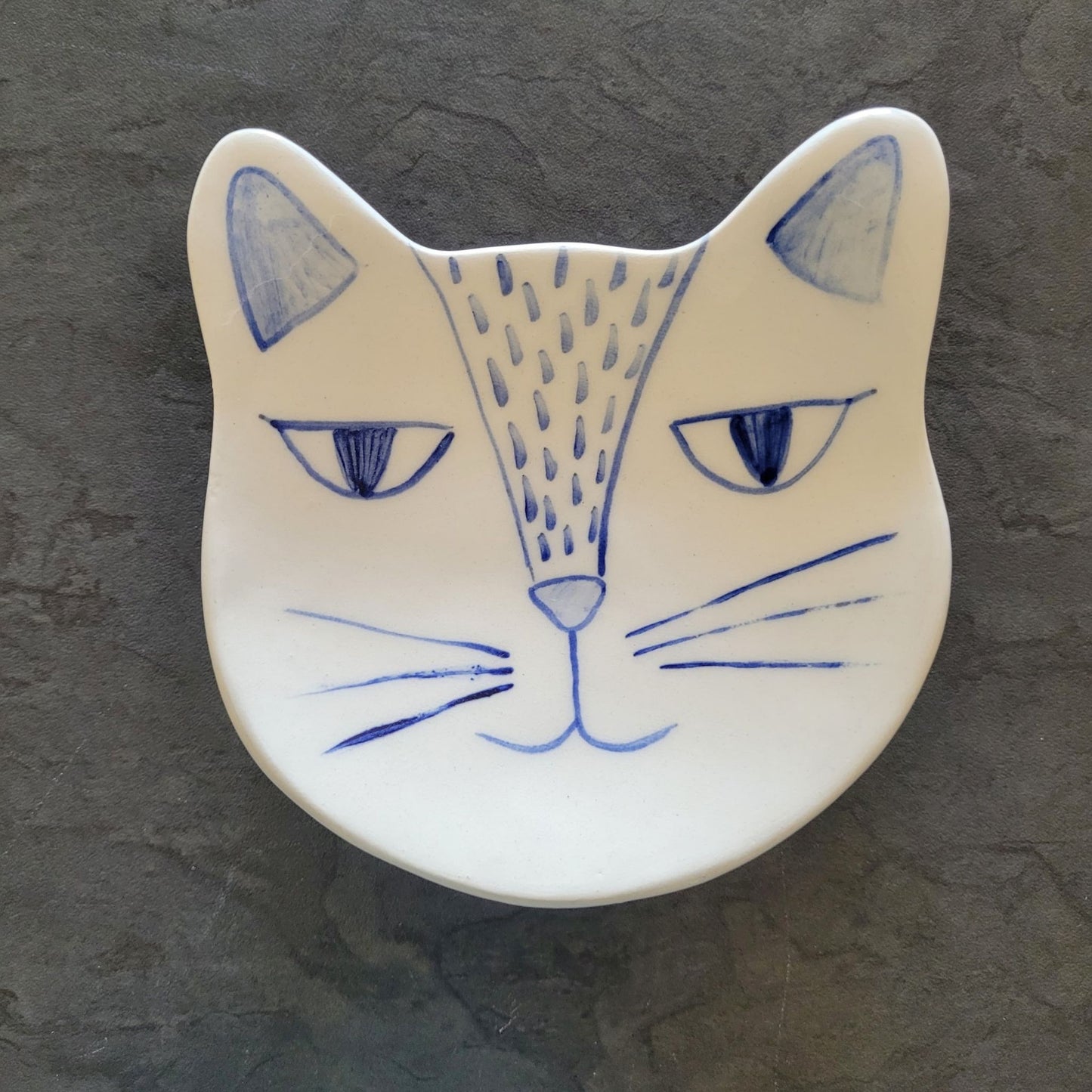 Hand-Painted Cat Trinket Trays | Set of 2