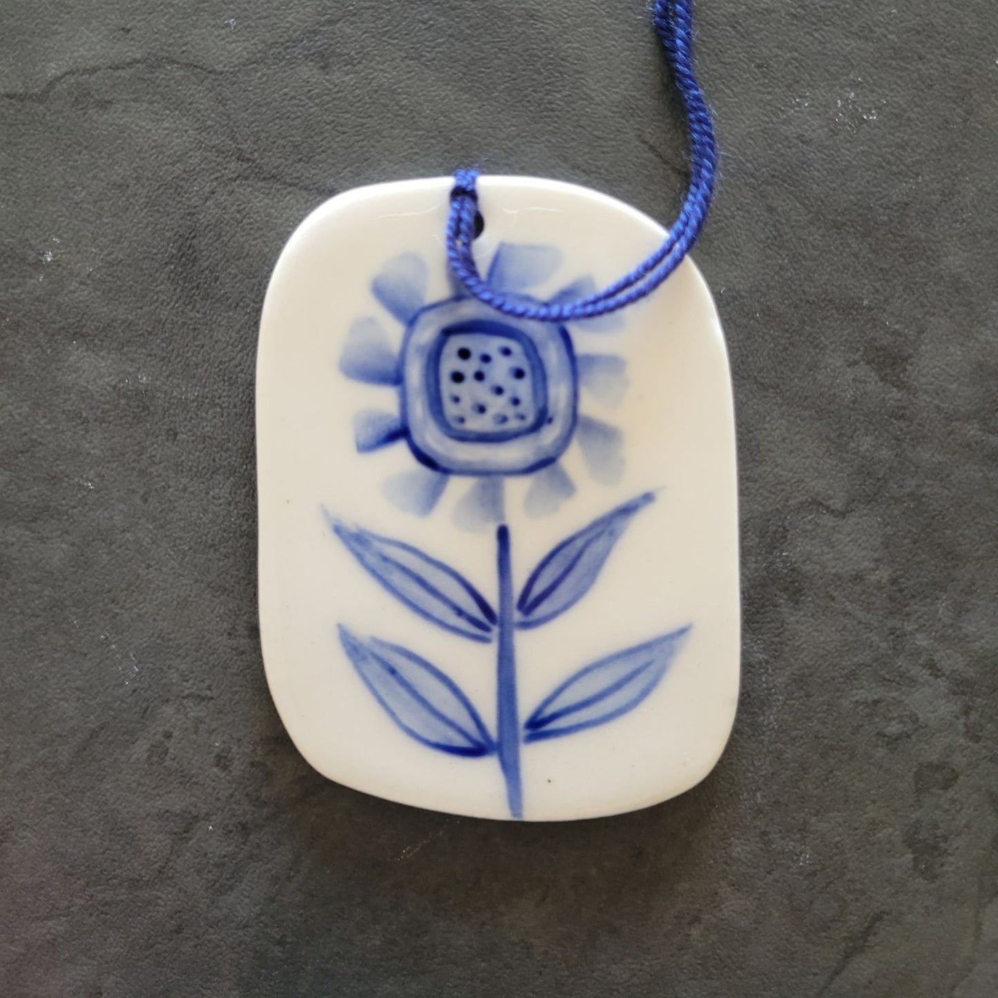 Hand-Painted Ceramic Hanging Ornaments | Artisanal Charms