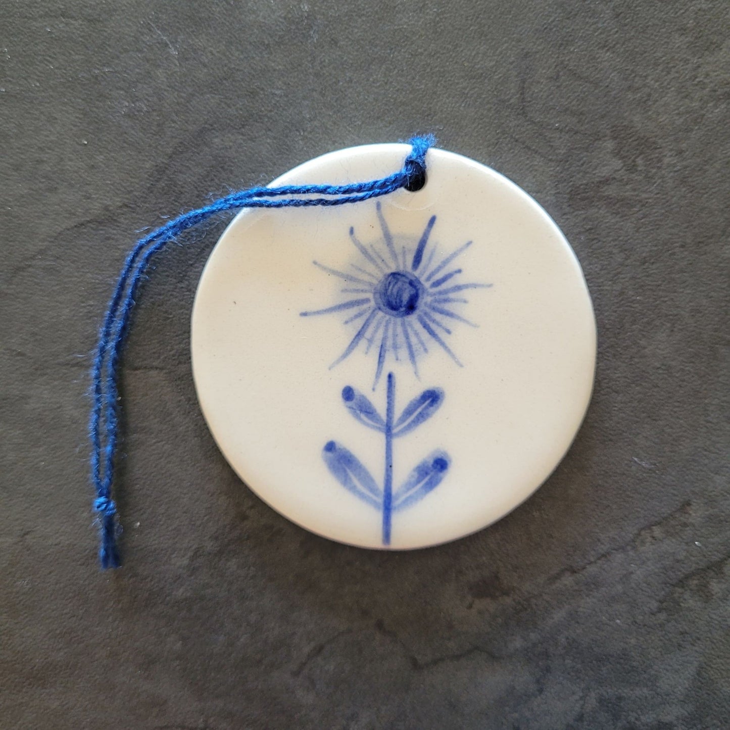 Hand-Painted Ceramic Hanging Ornaments | Artisanal Charms