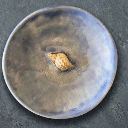 Ocean Shell Ceramic Trinket Plate