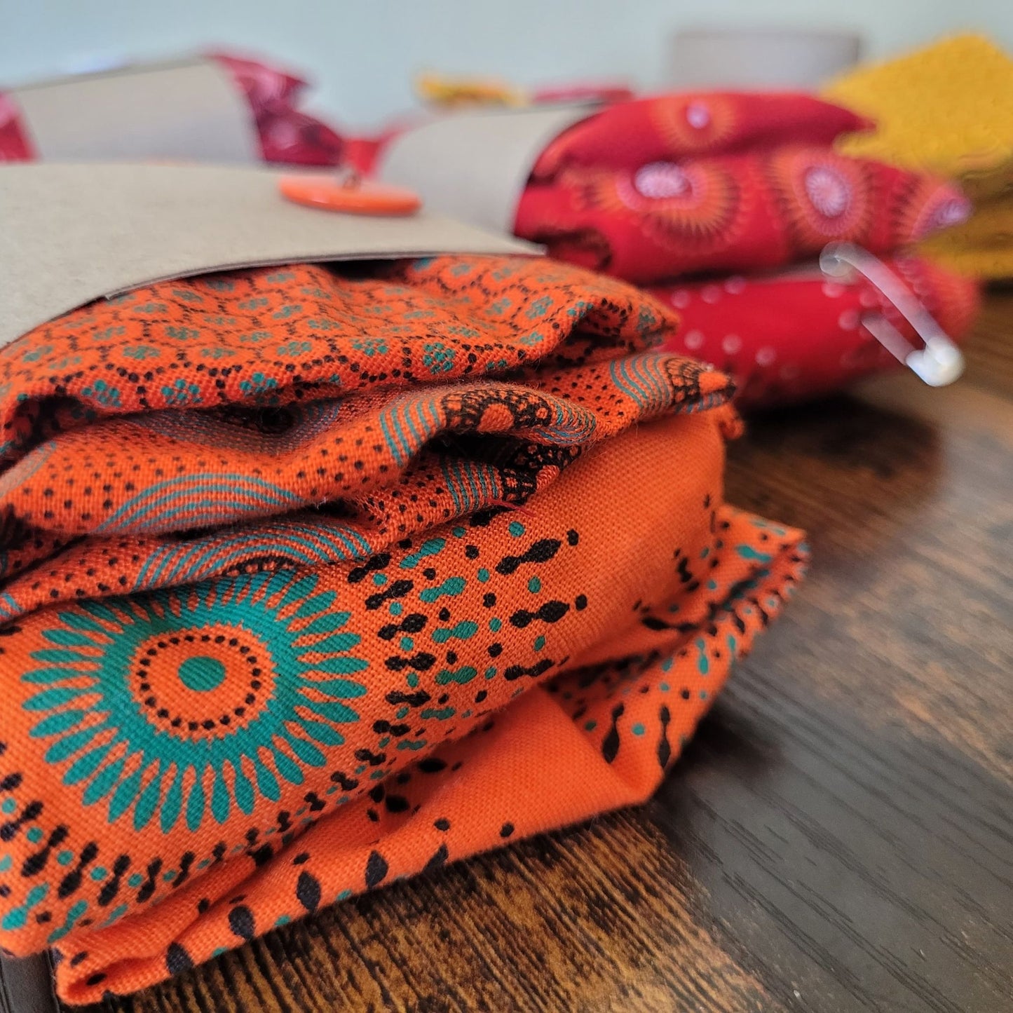 Elasticated Shweshwe Fabric Bowl Cover Set | The Heritage Wrap