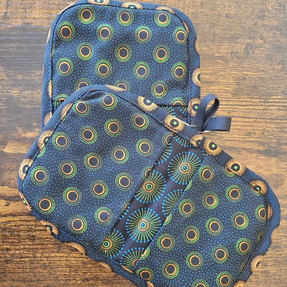 Authentic Shweshwe Pot Pinchers | The Indigo Grip