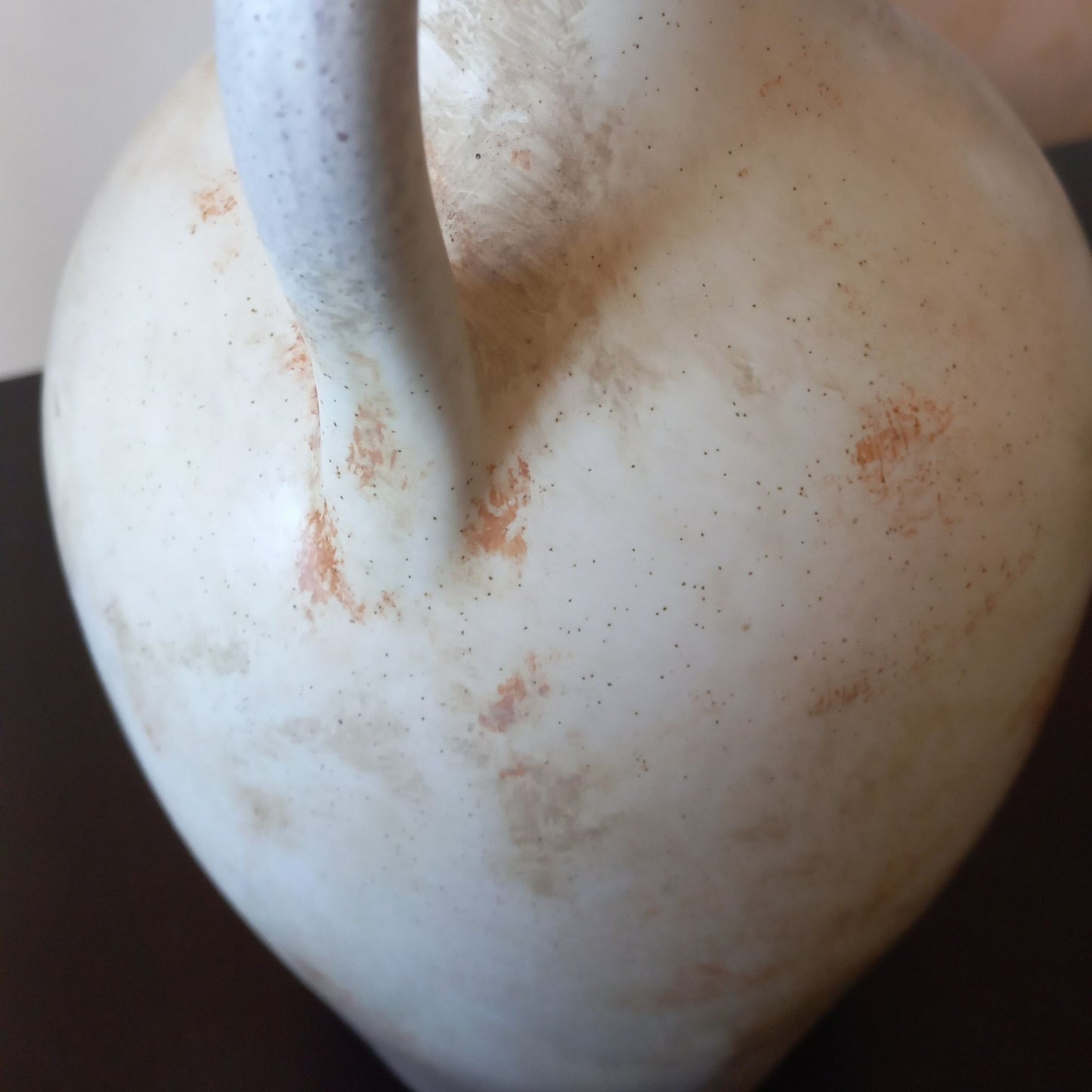 Textured Beige Minimalist Ceramic Vase